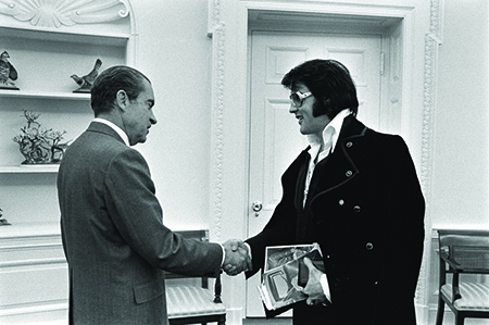 President Nixon meets Elvis Presley