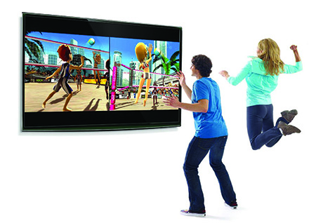 Microsoft Kinect motion sensor