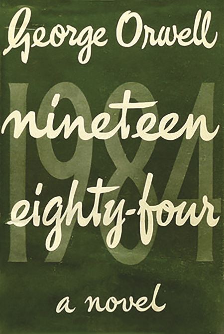 Nineteen Eighty-four cover - Orwell