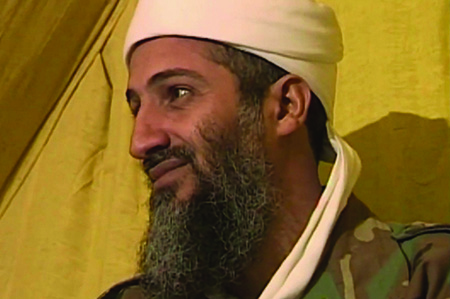 Osama bin Laden, leader of al-Qaeda