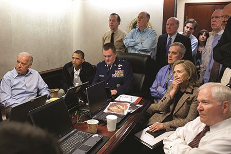 Obama, Biden, Clinton watching operation that killed Osama bin Laden