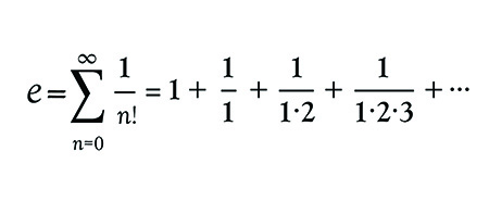 Sum of the infinite series equation
