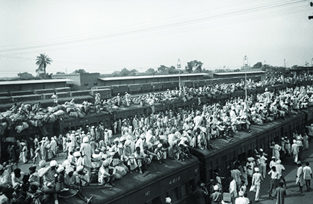 Train full of refugees - partition of India I