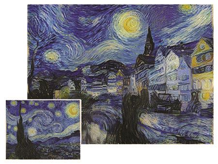 Vincent VanGogh - neural net recreated